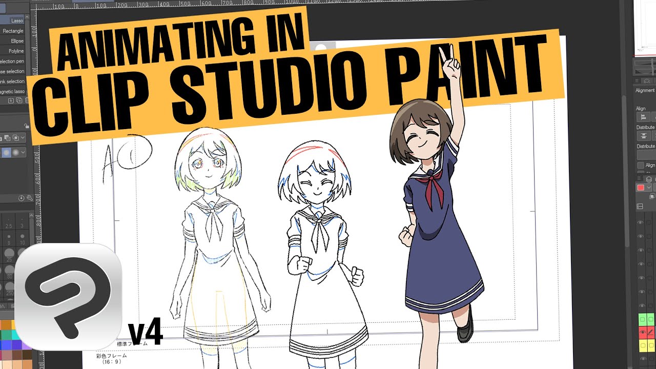 Как анимировать в Clip Studio Paint 2025: любимая программа для анимации в Японии