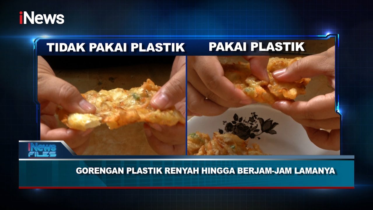 Begini Cara Membedakan Gorengan yang Gunakan Minyak Plastik Part 03 #iNewsFiles 05/06