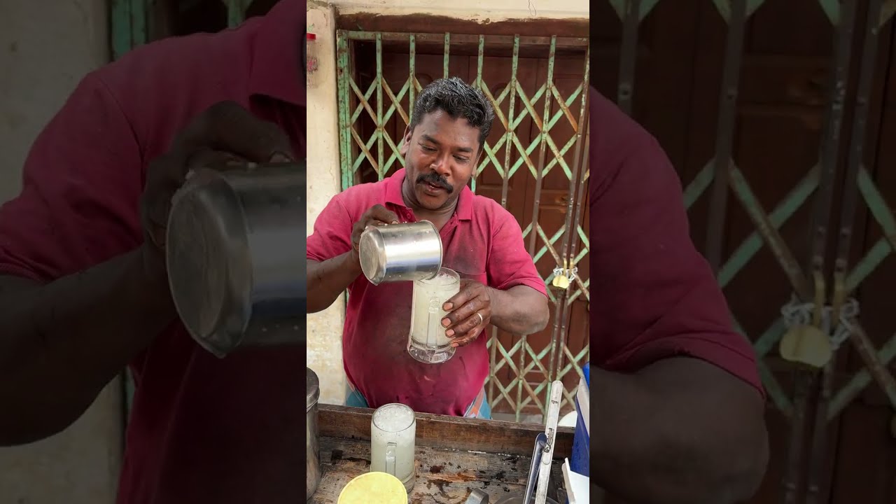 Madhurai Famous Coconut Elneer Sarbat Making | Indian Street Food