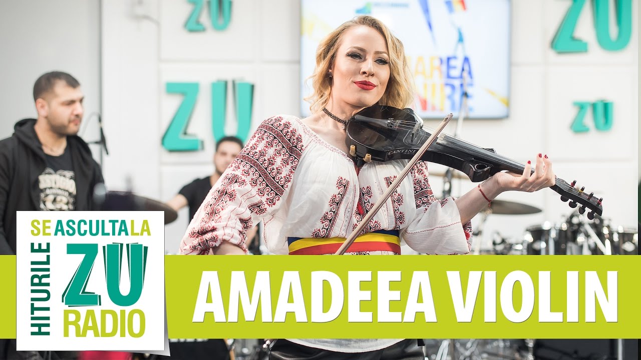 Amadeea Violin - Rapsodia Romana / Ciocarlia / Ciuleandra (Live la Marea Unire ZU)