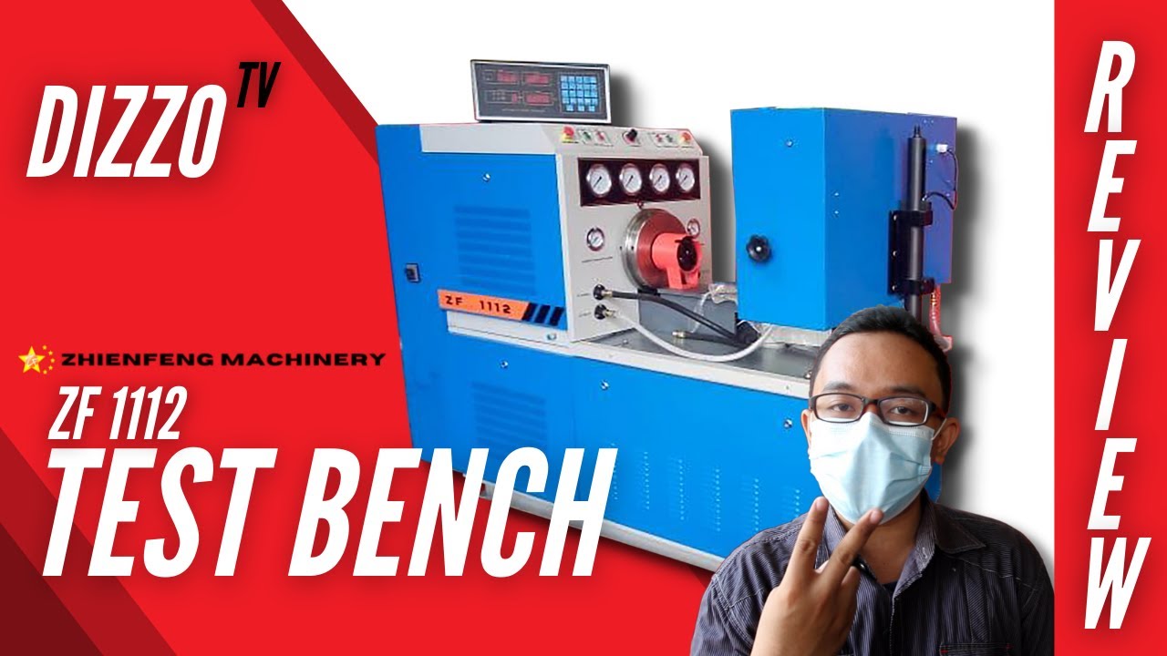 REVIEW MESIN TEST BENCH ZHIENFENG MACHINERY CONVENSIONAL Type ZF 1112, Cocok Banget Untuk Pemula !!