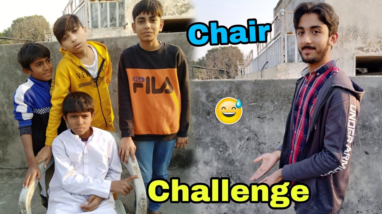 Aj chair challenge Kiya 😂