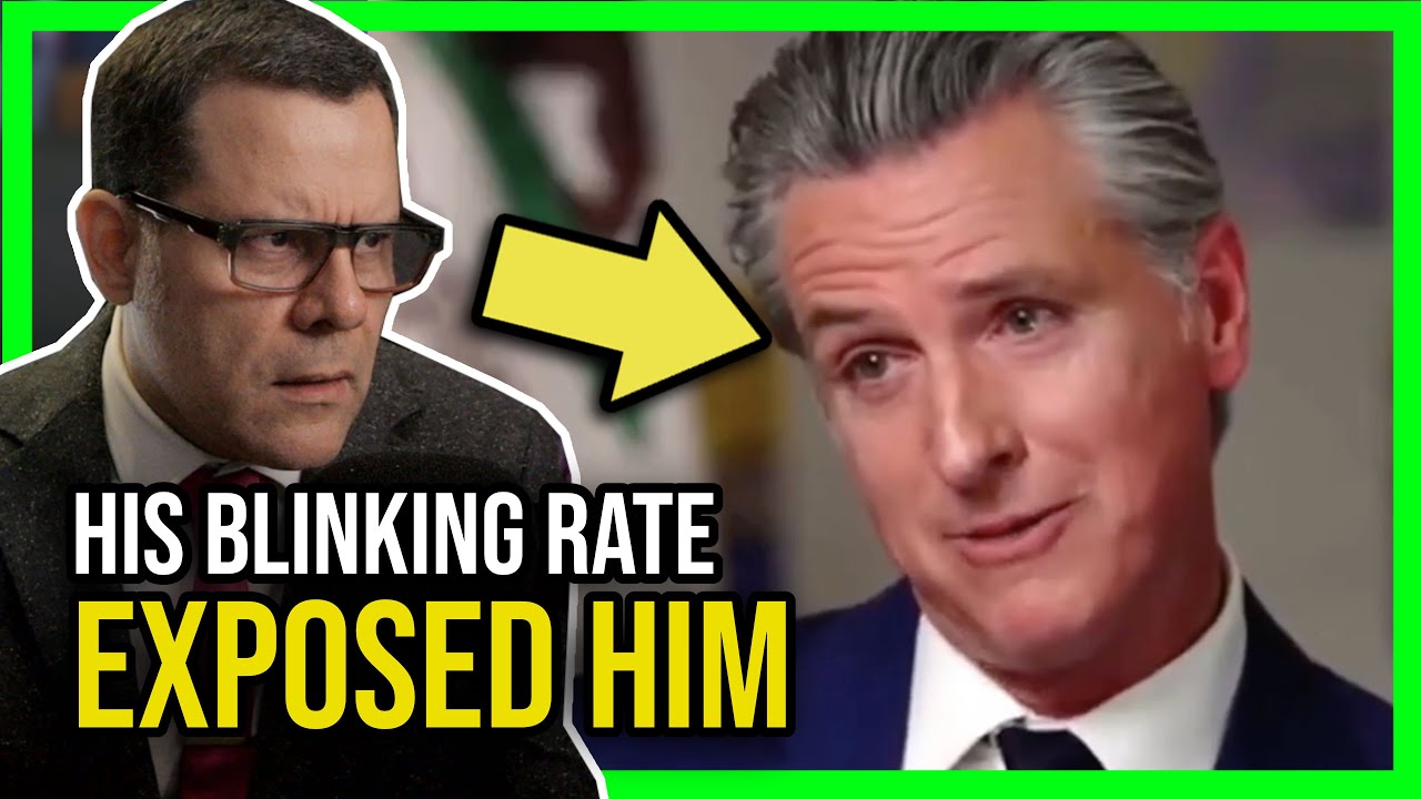 Body Language Analysis of Gavin Newsom DENYING Running for President