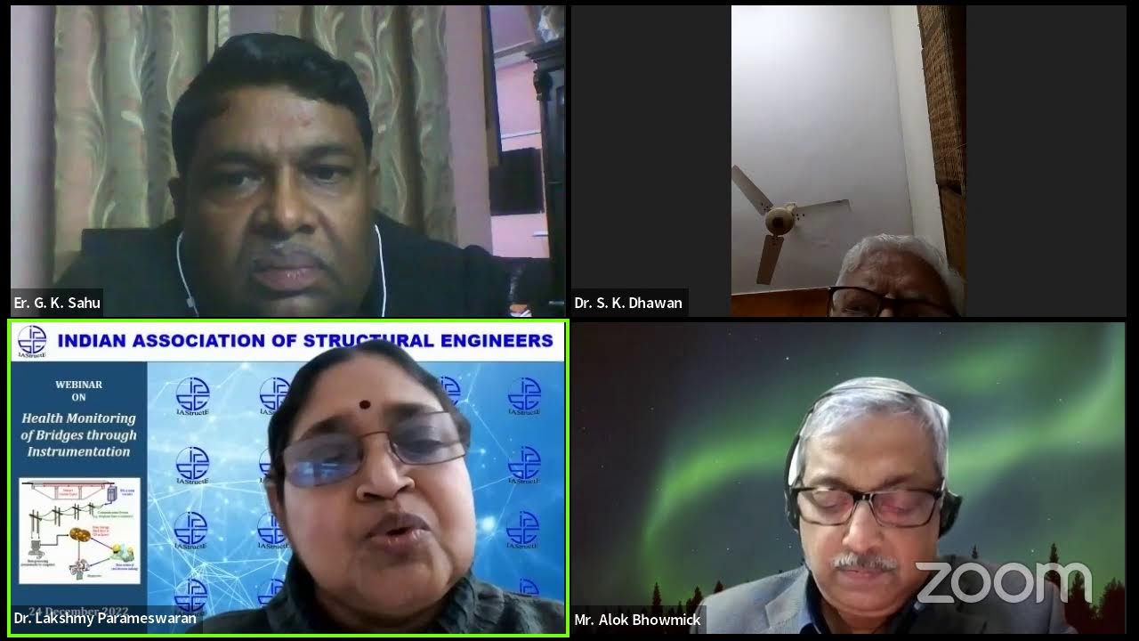 Webinar on Health Monitoring of Bridges through Instrumentation