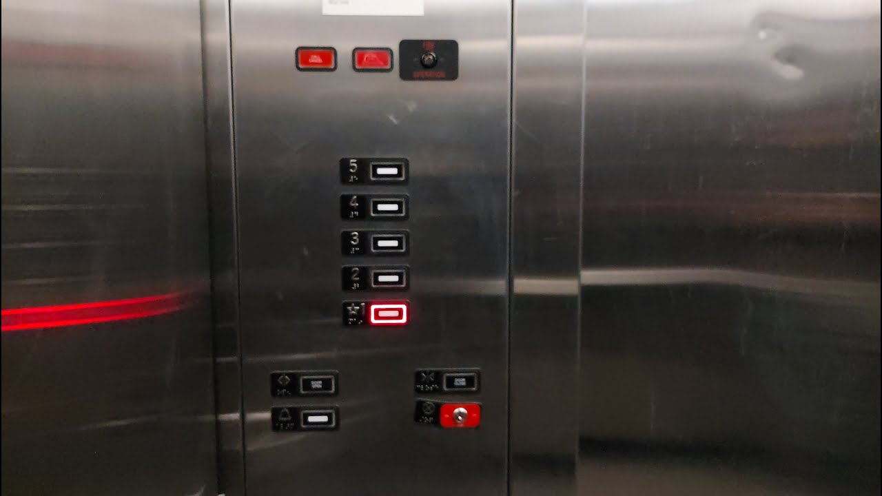 KONE Hydraulic Elevators at Tivoli Parking Garage, Auraria Campus, Denver, CO