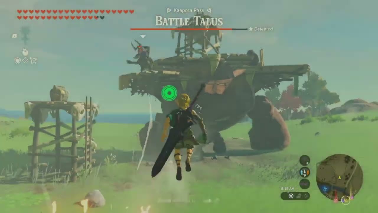 How to Kill a Battle Talus Ridiculously FAST in Tears of the Kingdom / Invisible Bow