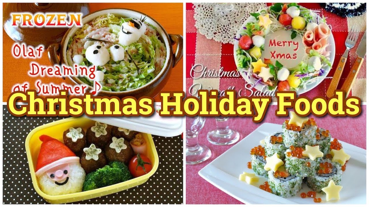 Top 15 Christmas Holiday Foods (Easy Photogenic Recipes) | OCHIKERON | Create Eat Happy :)