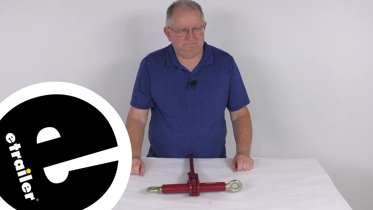 etrailer | Complete Breakdown of the Durabilt Ratchet Chain Binder with Eye Fittings