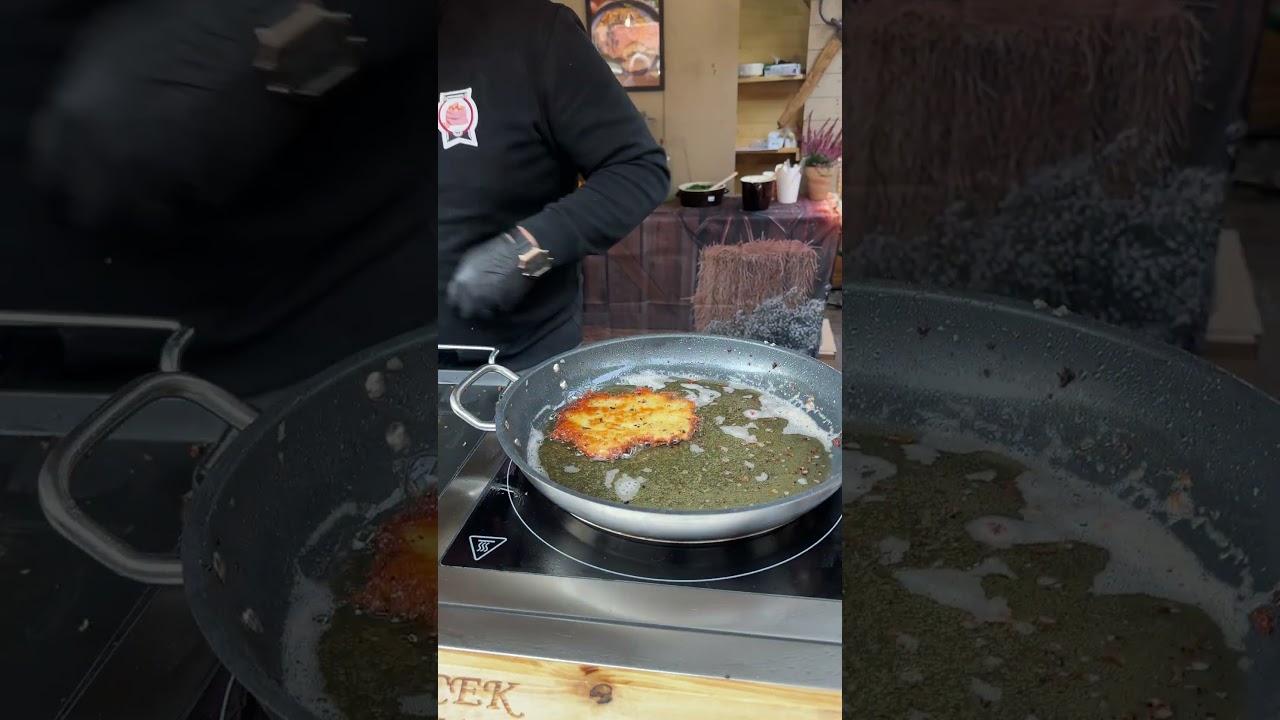 Placek ziemniaczany 🥔 Jarmark w Krakowie🇵🇱 