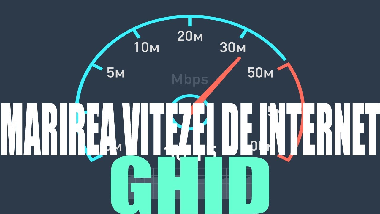 Cum sa-ti maresti si stabilizezi viteza de internet! FIX LAG
