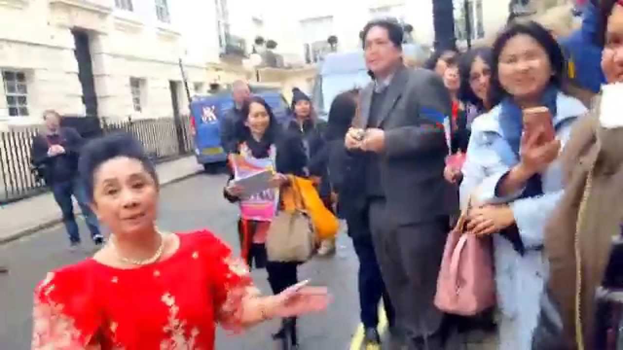4th impact arrival at the Philippine embassy Londo