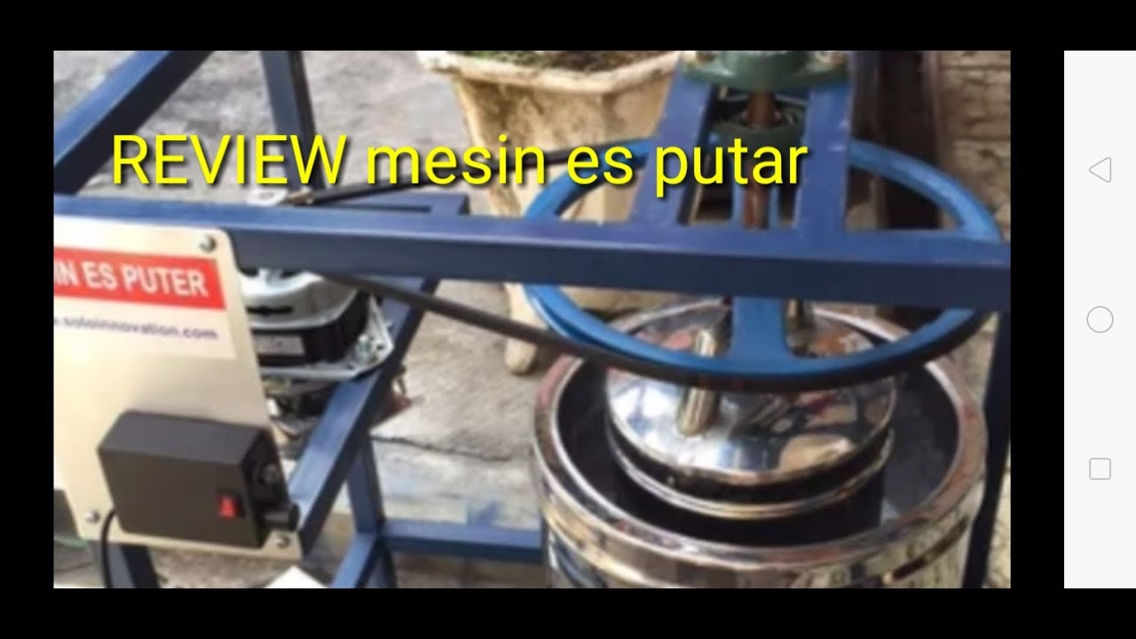 Review mesin es krim puter..
