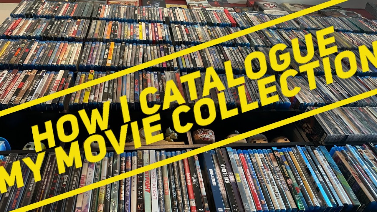 Как я каталогизирую свою коллекцию Blu-ray, 4K и DVD.
