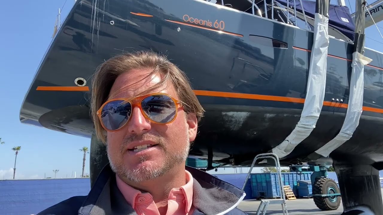 Beneteau 60 Hull Design Haul out Video going over the hull design By: Ian Van Tuyl