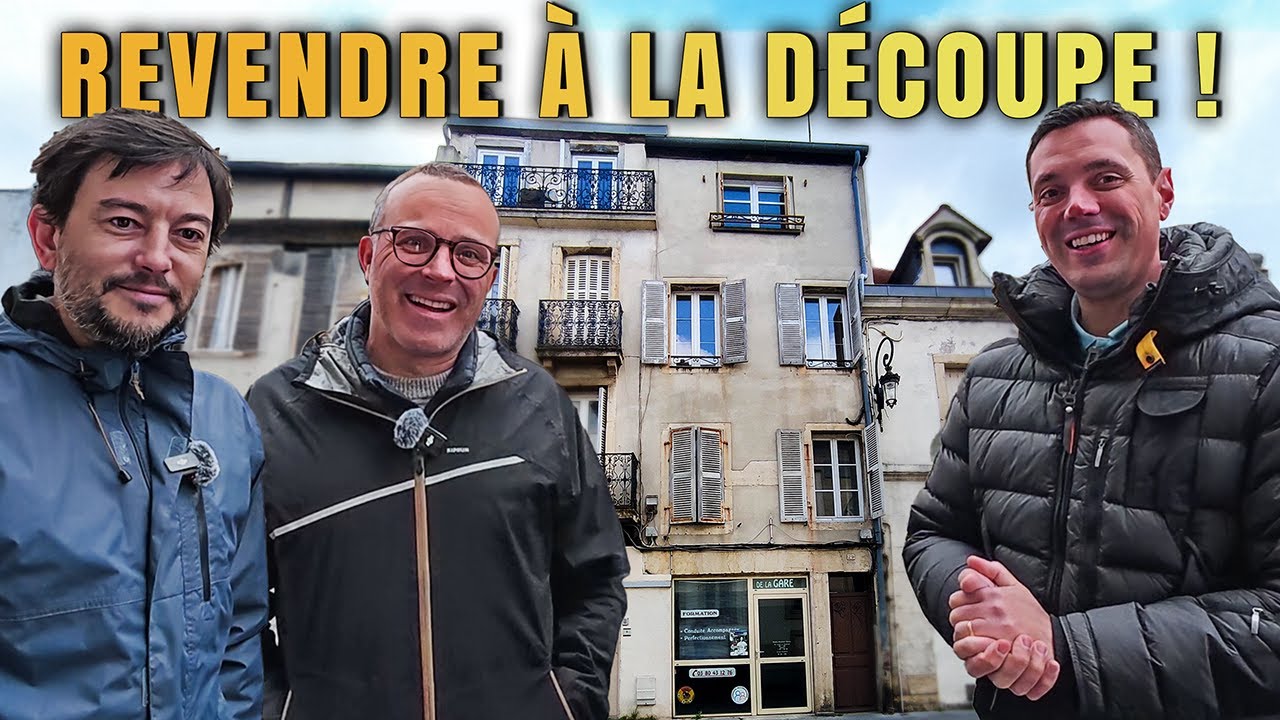 💰DIVISER un IMMEUBLE et REVENDRE A LA DÉCOUPE !