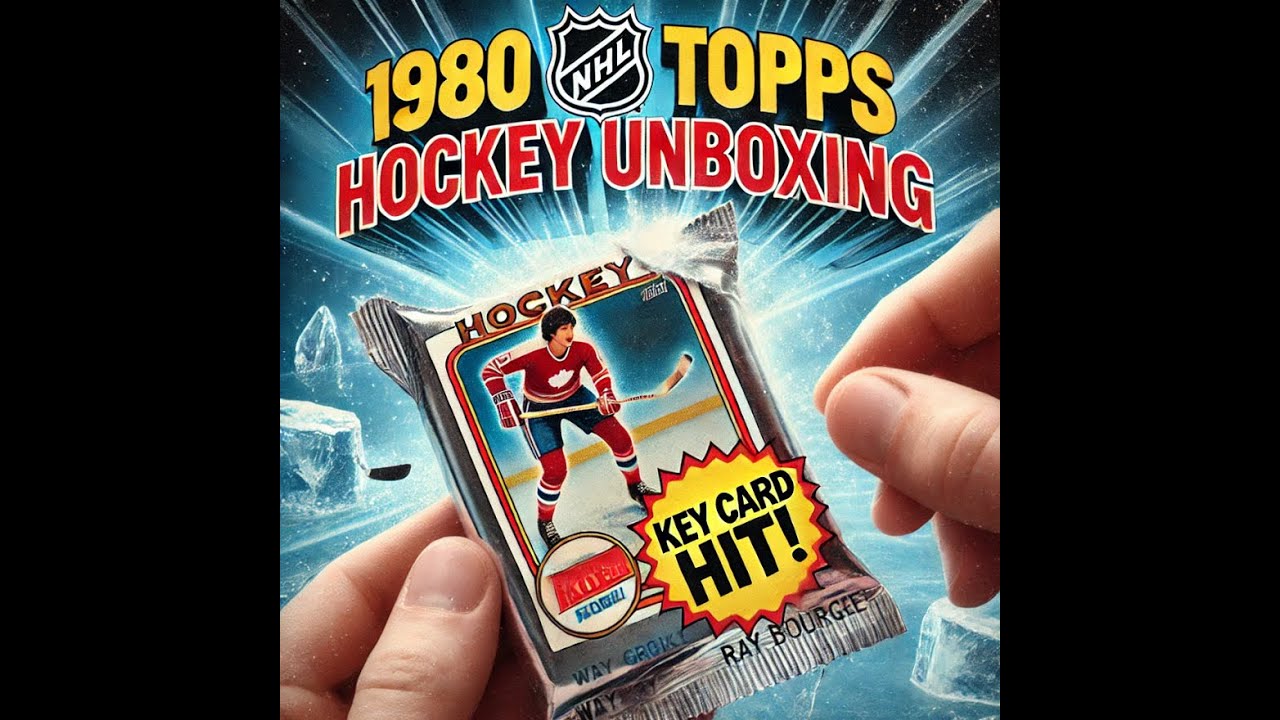 🎉📦 Unpacking Wax: 1980 Topps Hockey 🔥 KEY CARD Hit!