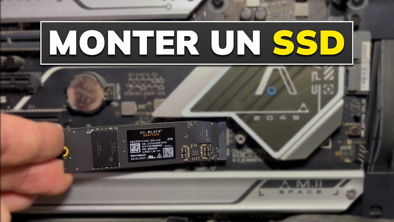 Installer un SSD M.2 NVMe : Tuto complet (montage facile)