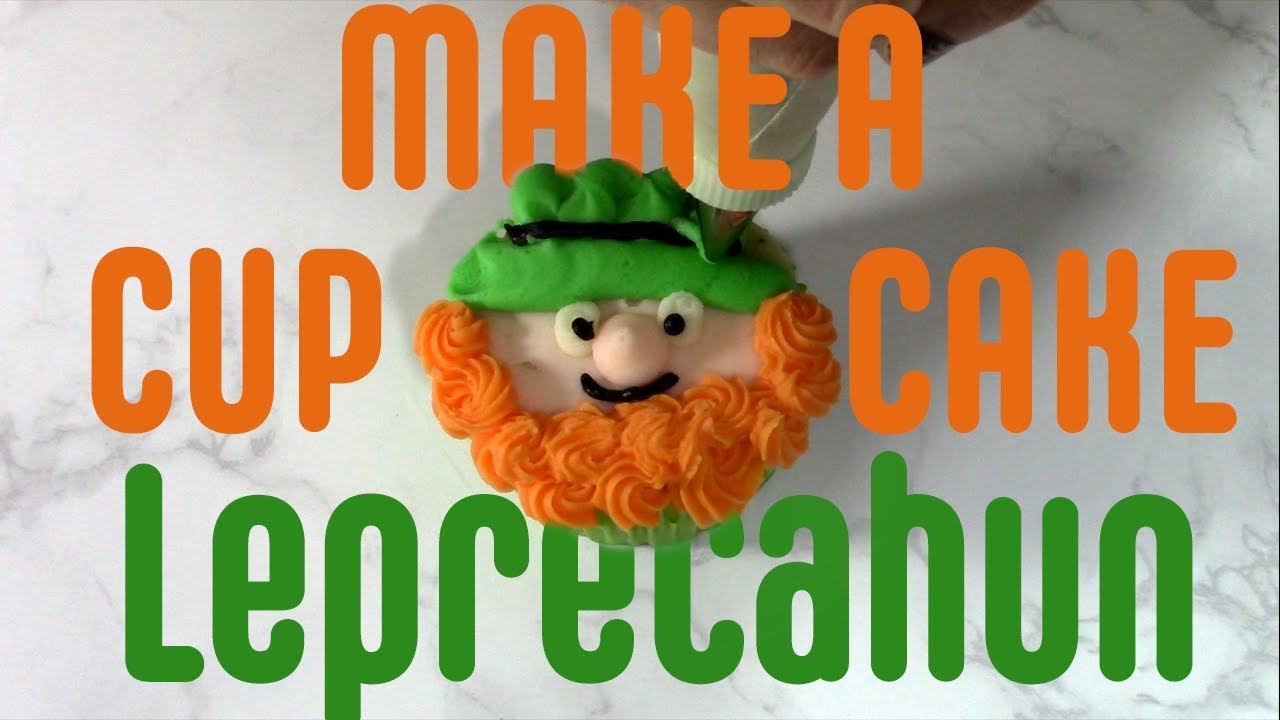 Make a Cupcake Leprechaun for St Patrick's Day