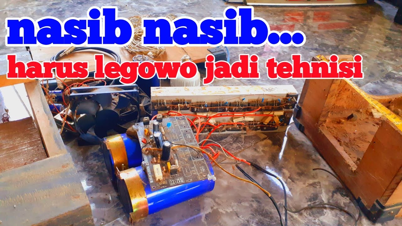 Kisah Pilu Seorang Tehnisi Saat Tuser Ngotot harus selesai satu jam