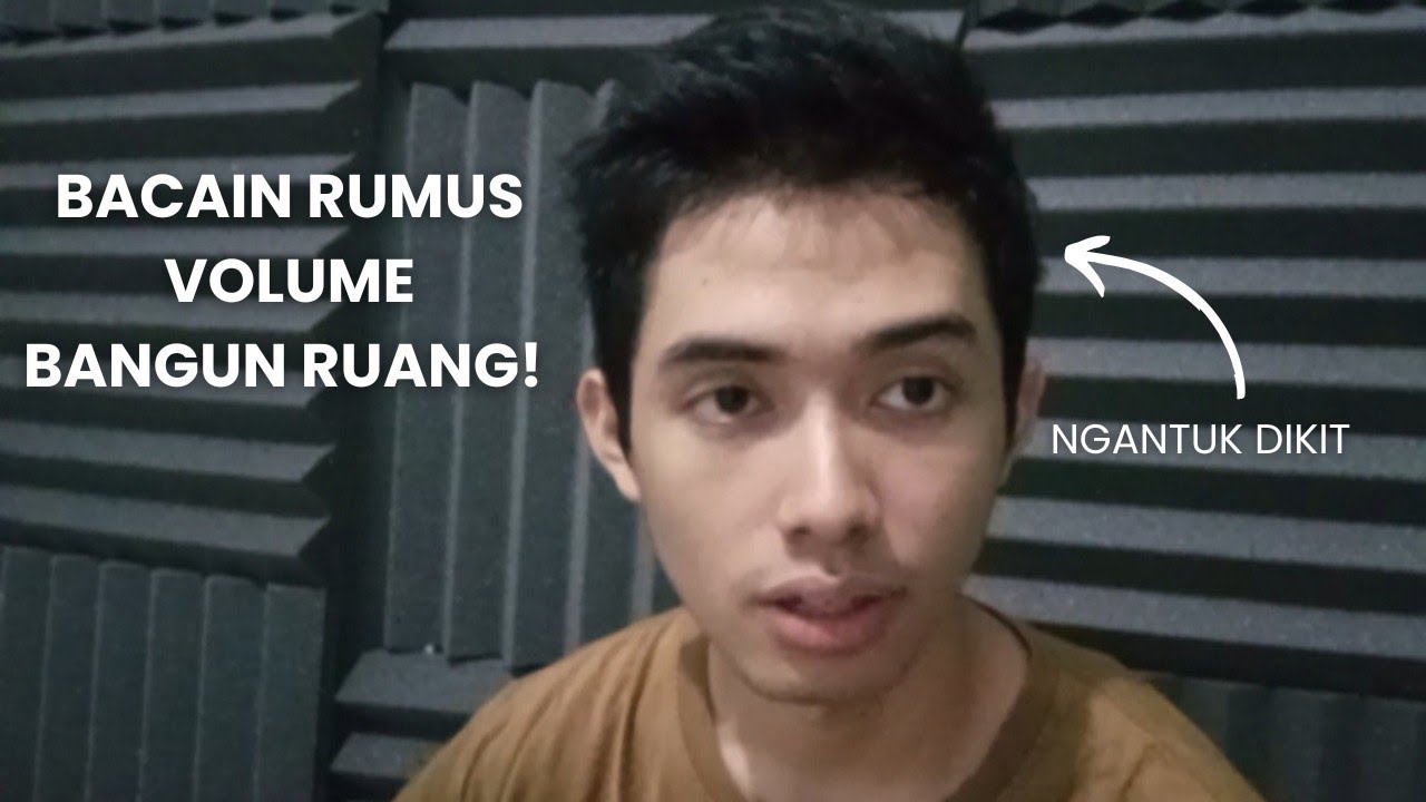 Bacain Kamu RUMUS VOLUME BANGUN RUANG Sampe BISA! (Materi UTBK) 