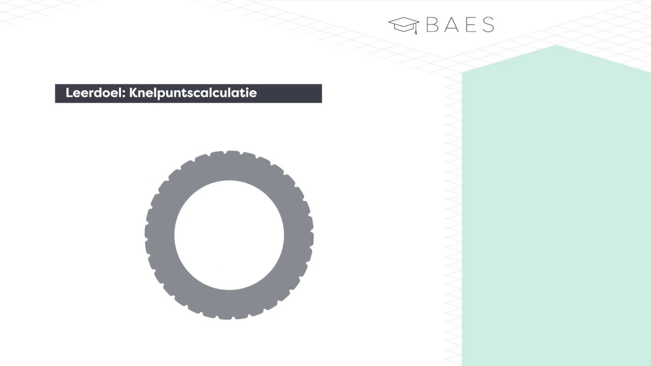 BAES Education - Kostprijzen - Knelpunt calculatie - EindBAES