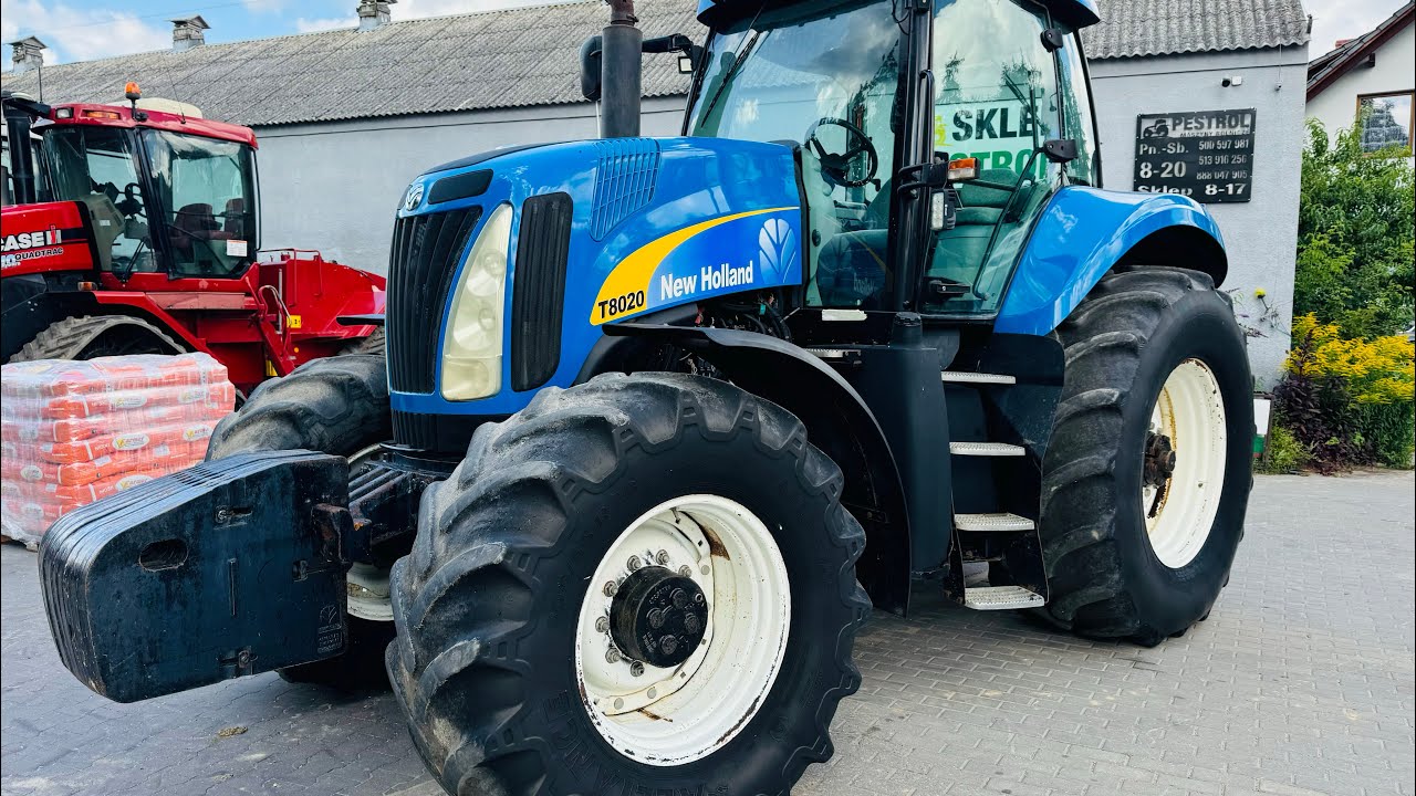 New Holland T8020, 8,3L Cummins 280KM, 2008r, na sprzedaż/for sale *PESTROL*