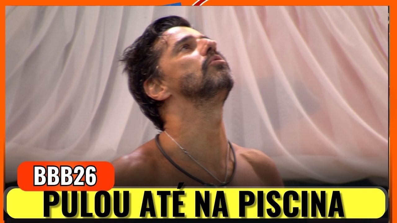 BBB26 - COWBOY COMEMORA MUITO; ESCUTOU CONVERSA DA ANA PAULA E MILENA