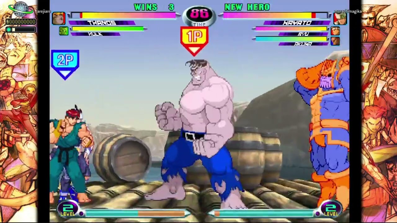 [Marvel vs Capcom 2]マブカプ２PSN対戦11[mvc2]