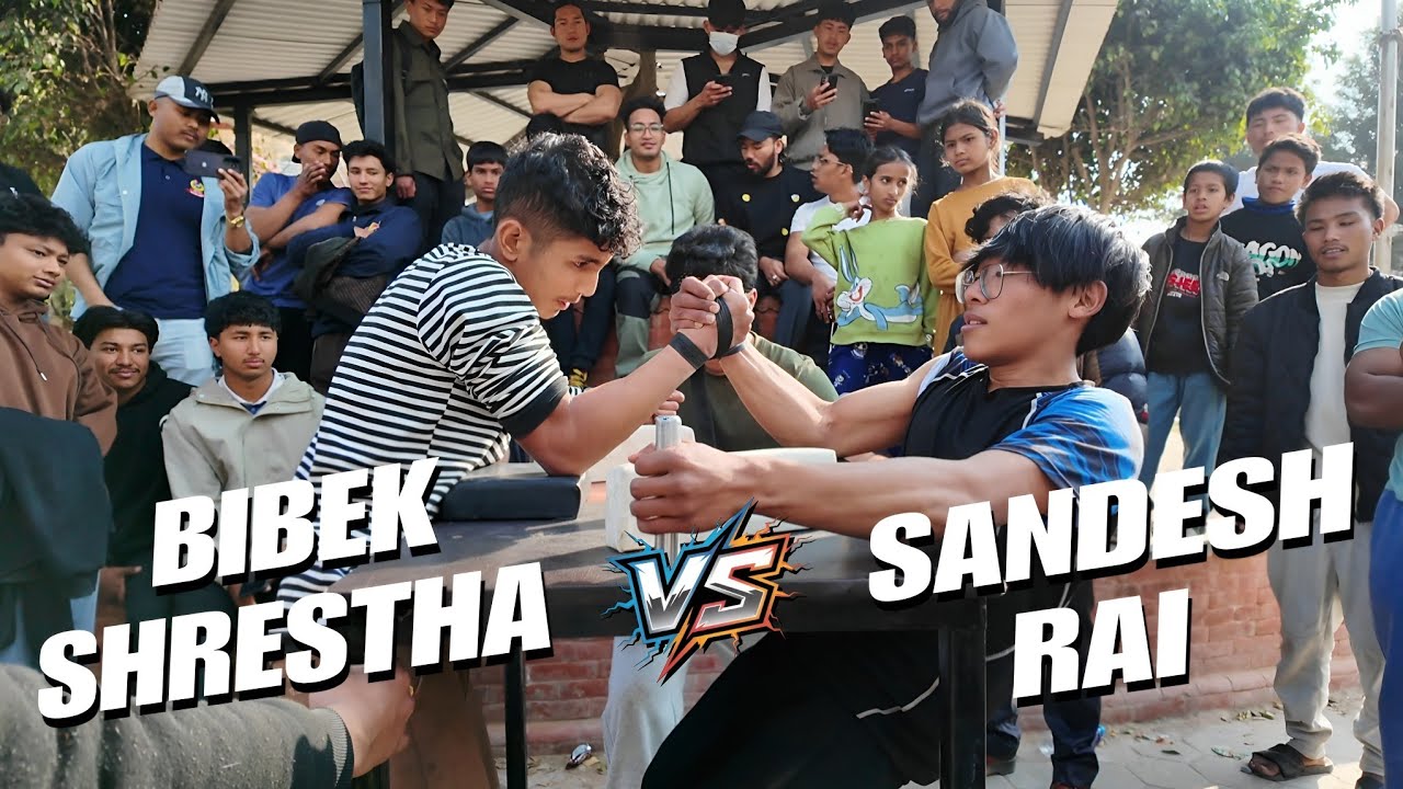BIBEK SHRESTHA VS SANDESH RAI || RIGHT ARM OFFICIAL SUPERMATCH [ KING OF KTM 6 ] 🔥