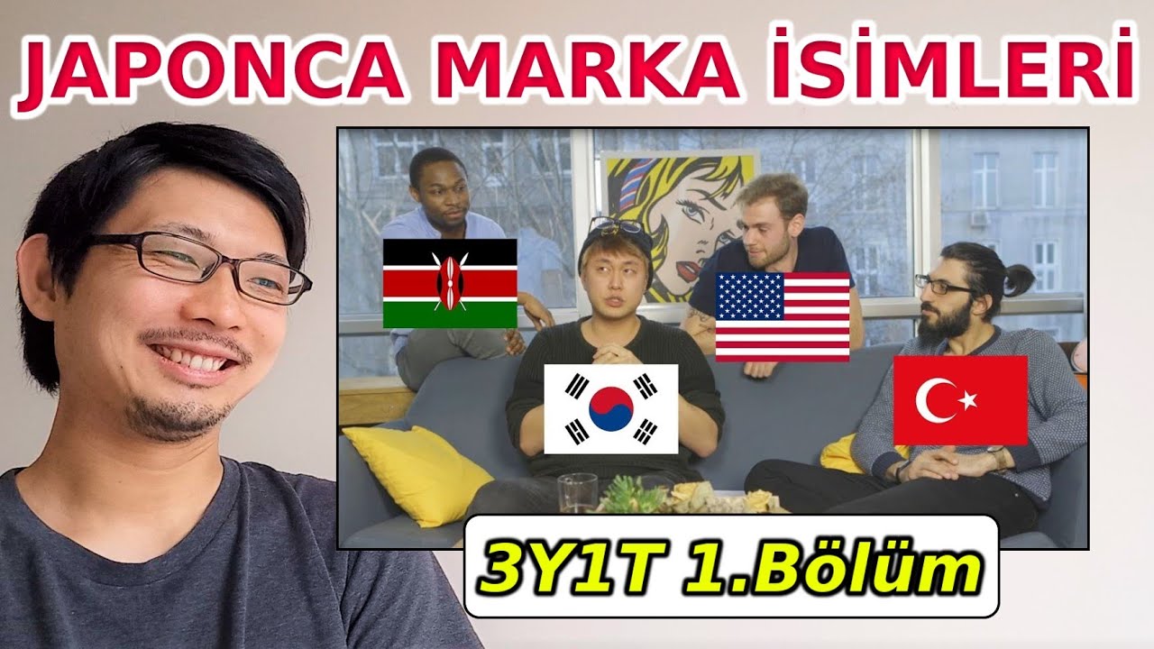 4 FARKLI DİLDEN MARKA İSİMLERİNİ OKUDUK (Tepki) @Chaby Han | 3Y1T #1 / Japanglish Dersi
