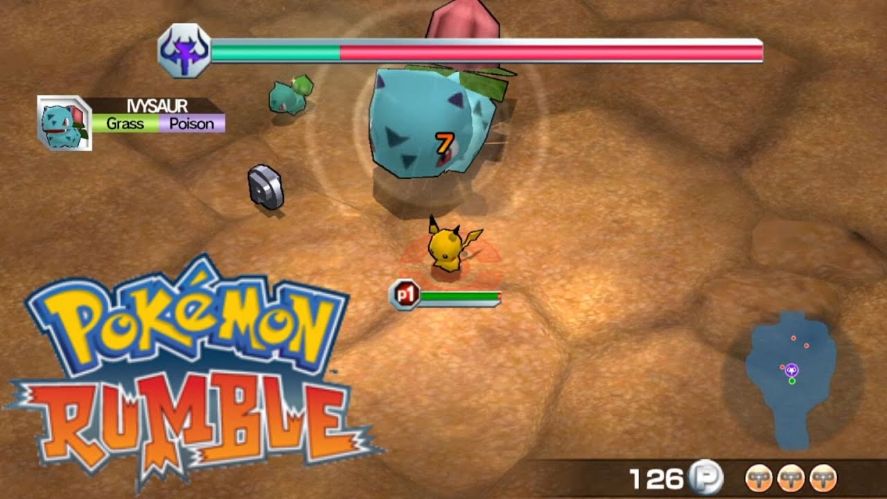 Pokemon Rumble Gameplay [Wii]