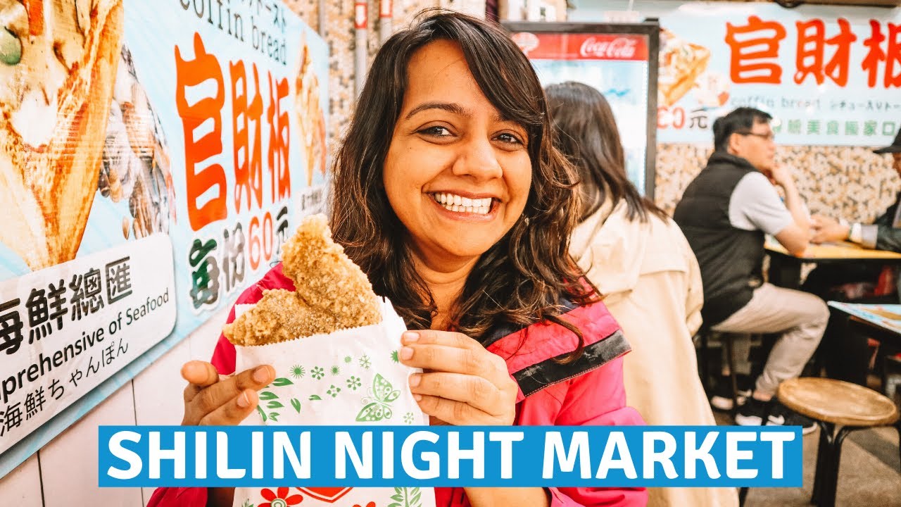 SHILIN NIGHT MARKET - Foodie Tour! Taipei, Taiwan