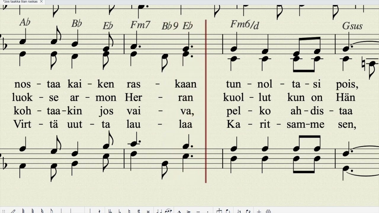 Jos taakka liian raskas
