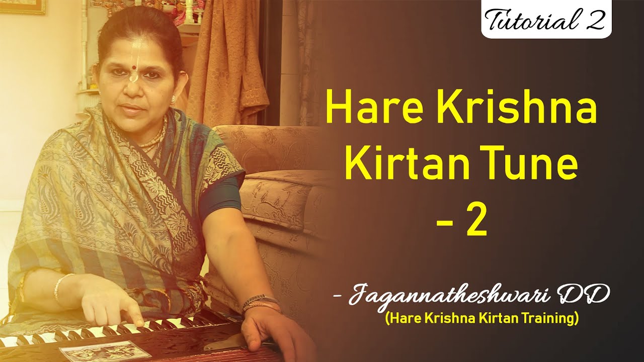 Kirtan Tune -2 | Hare Krishna Kirtan Training  On Harmonium|Jagannatheshwari DD.