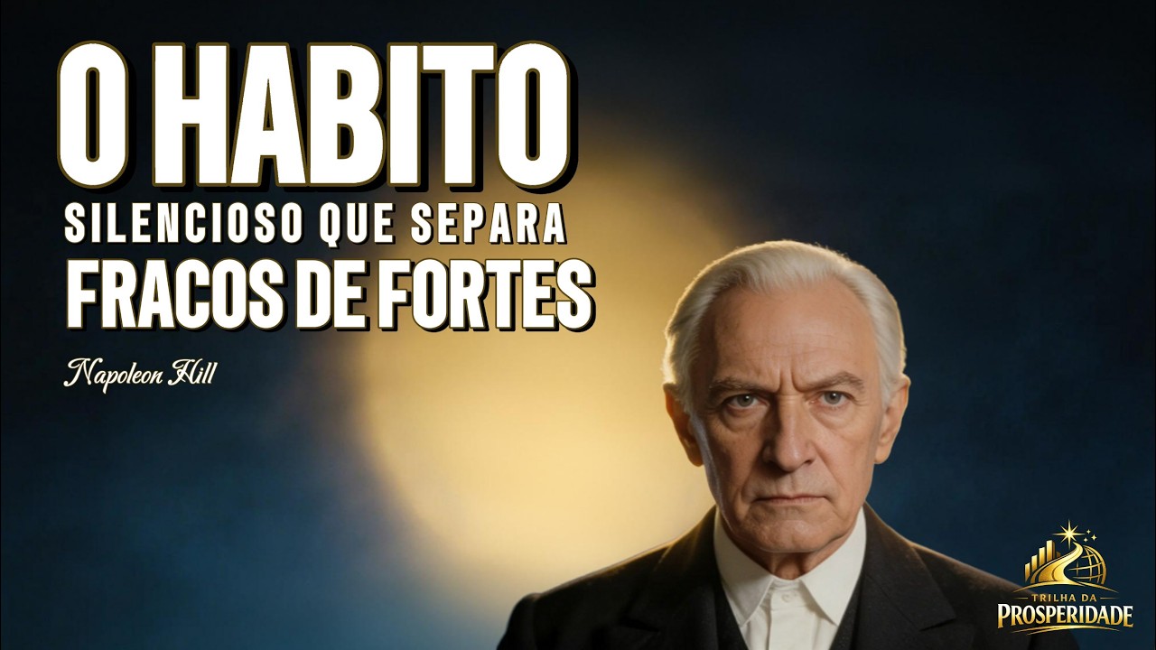 O hábito silencioso que separa fracos de fortes — Napoleon Hill