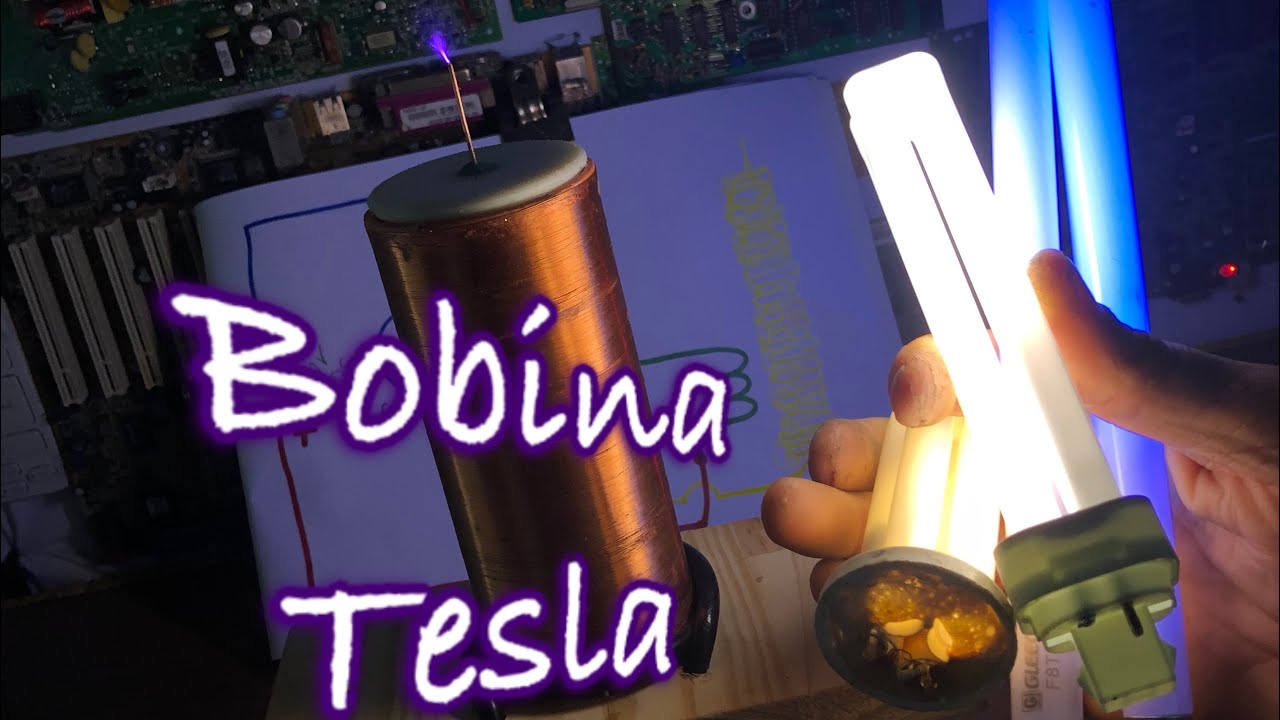 Bobina Tesla con transistor