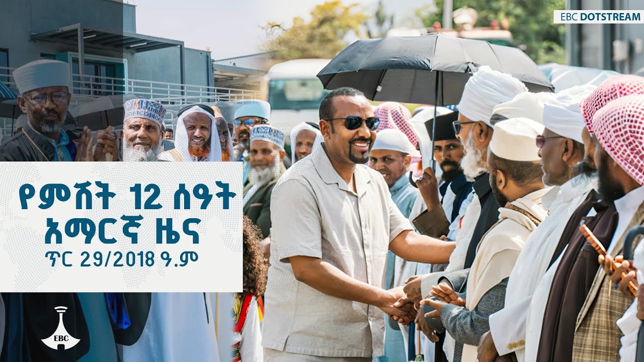 የምሽት 12 ሰዓት አማርኛ ዜና… ጥር 29/2018 ዓ.ም ETV | EBC | EBCDOTSTREAM