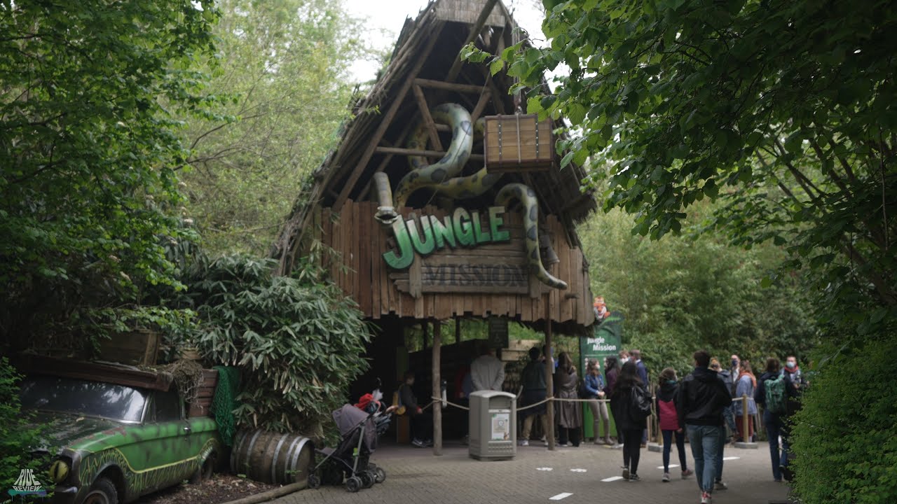 Jungle Mission - POV - Bellewaerde Park - Intamin - Tow Boat Ride