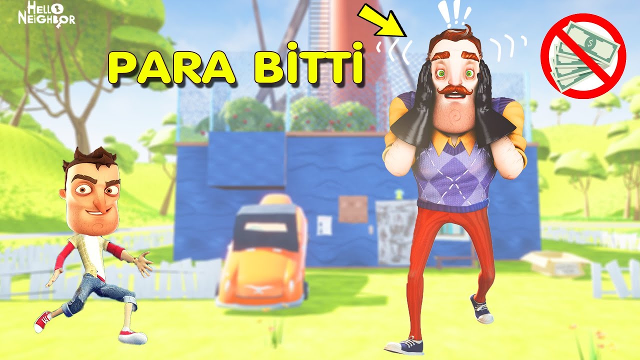 KOMİK ADAM WİLSON'IN PARASI BİTTİ 😱 Hello Neighbor Yeni Mod