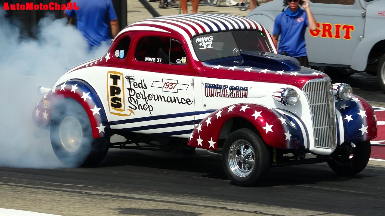 This is The Glory Days Vintage Drag Race Good Old Days Gassers Hot Rods Dragsters 1960's Cars