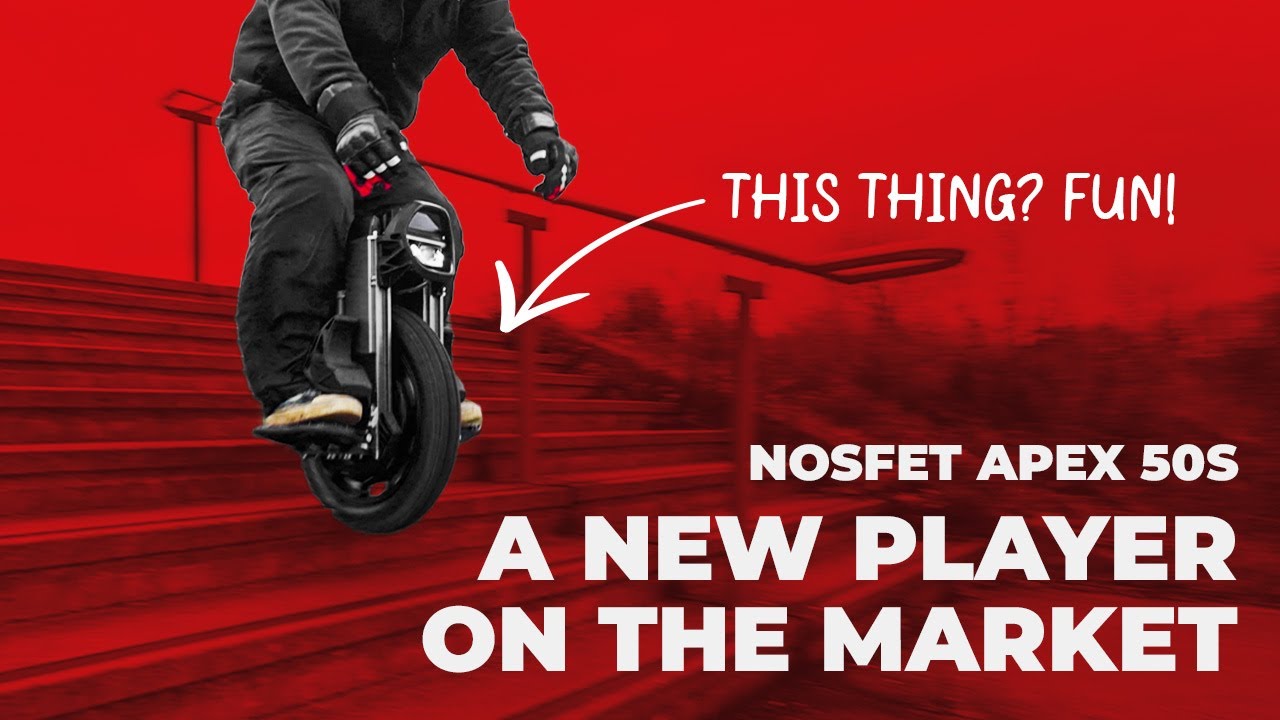 NOSFET APEX: The Game-Changing New EUC! Unbeatable Suspension | ESC Vlog 2