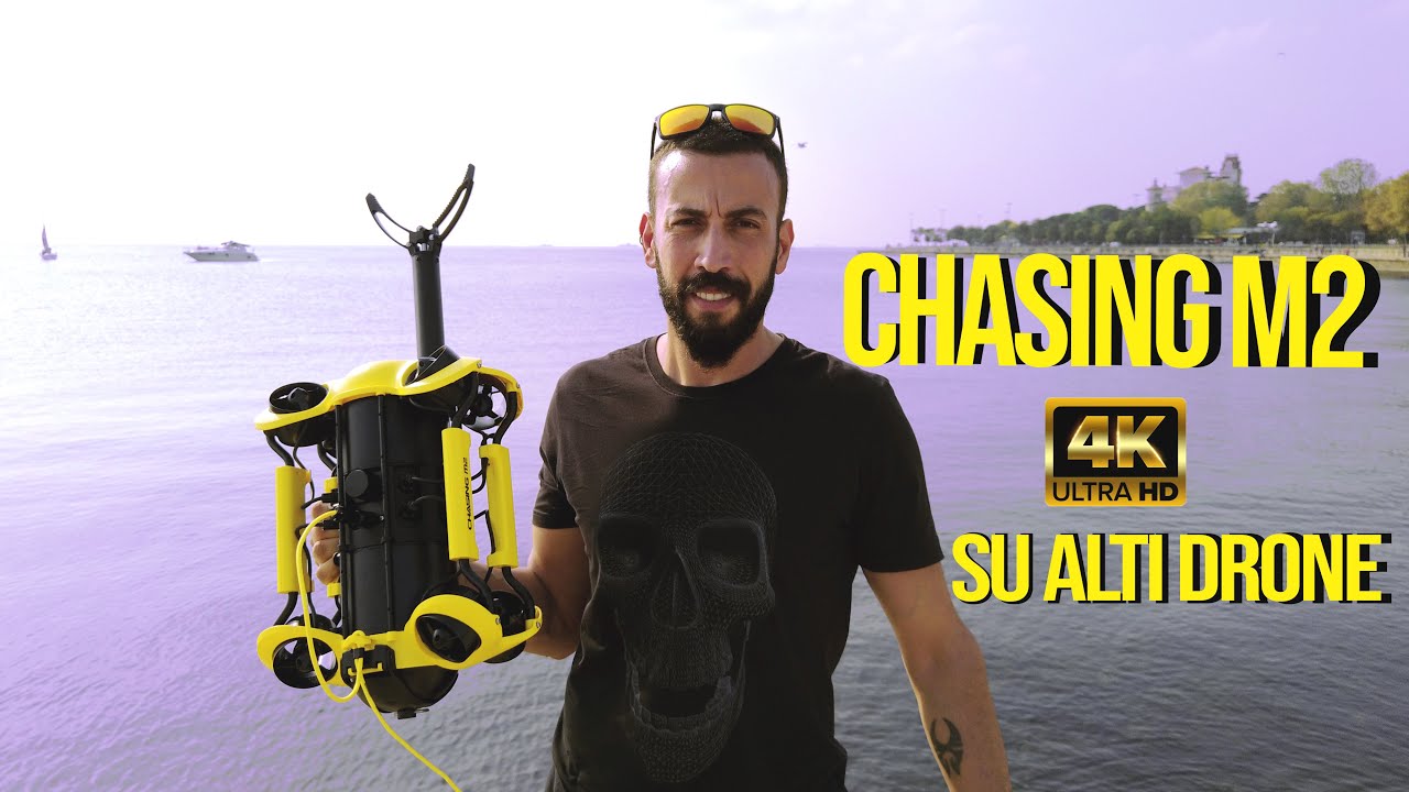 CHASING M2 su altı drone incelemesi - 4K ROV - Su Altında Neler Olduğunu Keşfedin