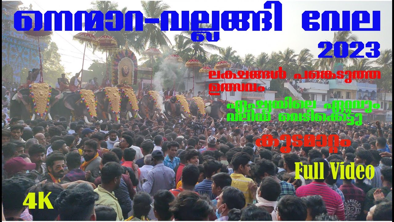 Nenmara Vela 2023 | Nenmara Vallangi Vela | Nenmara Vedikkettu | നെന്മാറ - വല്ലങ്ങി വേല