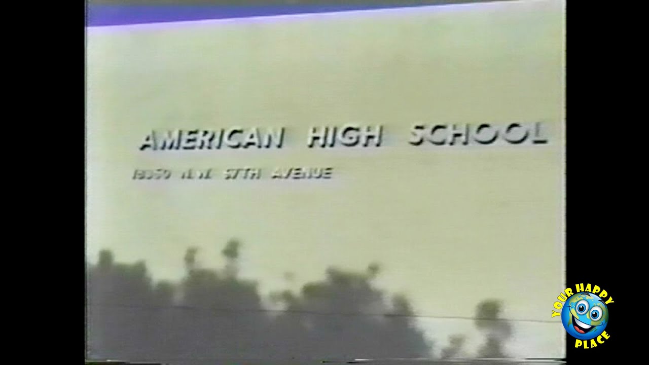 AMERICAN SENIOR HIGH SCHOOL 1992-1993 VIDEO YEARBOOK