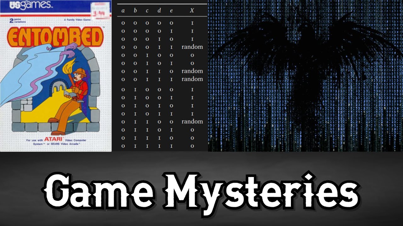 Игра с НЕРАЗРЕШИМЫМ кодированием — Game Mysteries: Entombed (1982)