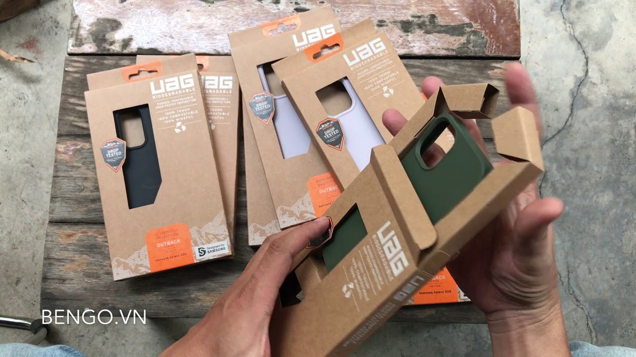 Giới thiệu ốp lưng UAG Biodegradable Outback Series -  Bengo.vn