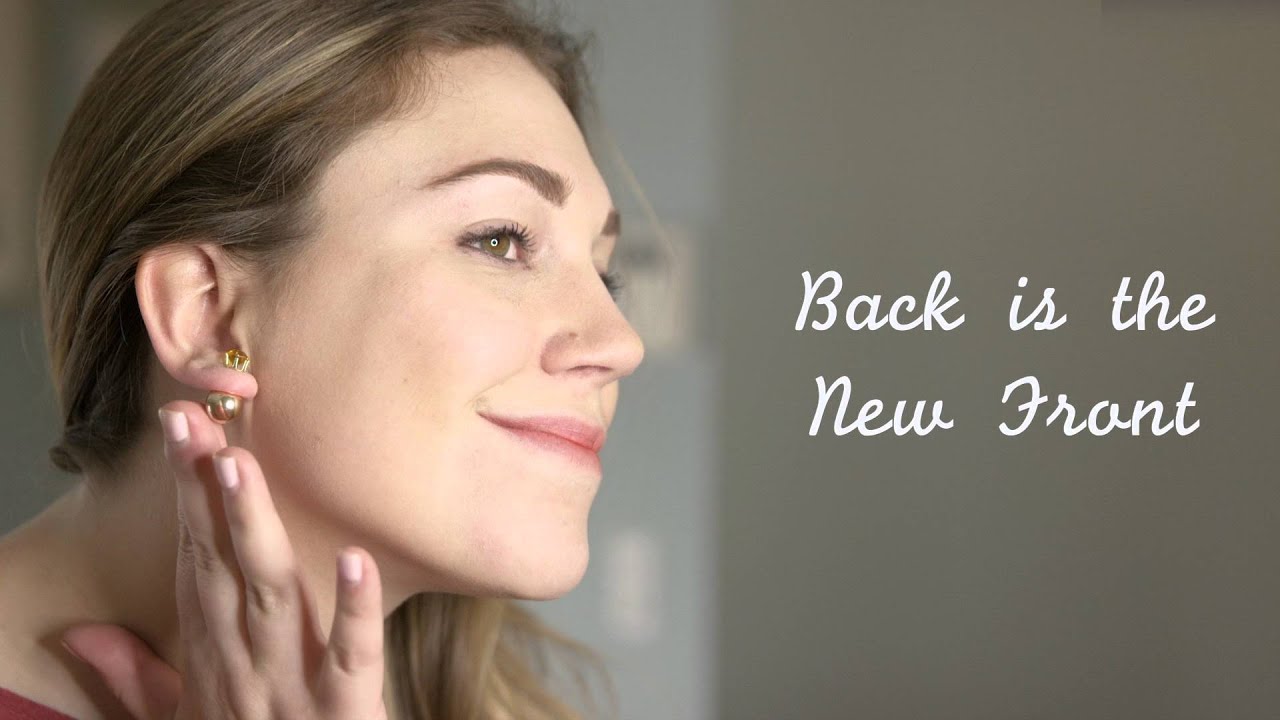 LuxLock Bella Back Earrings