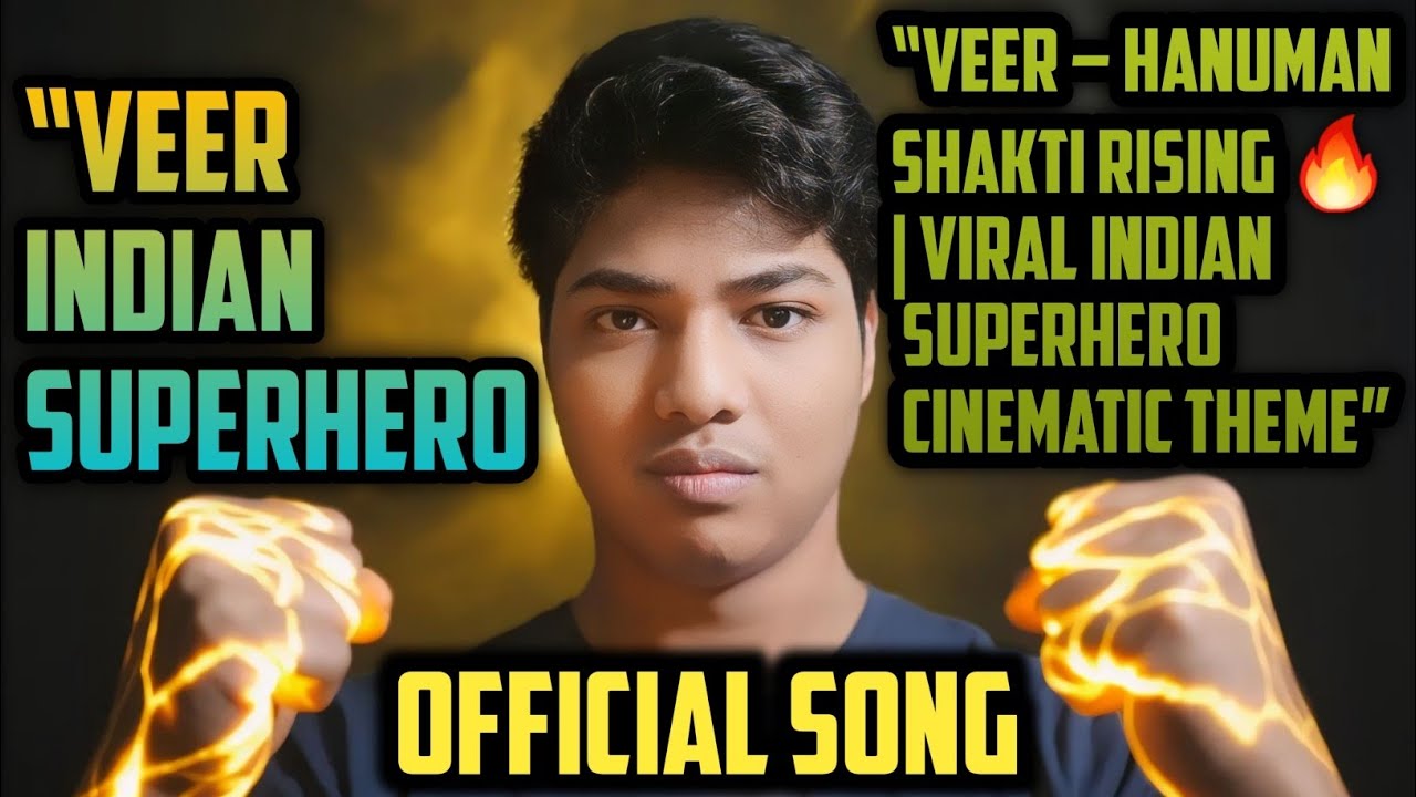 “VEER – Hanuman Shakti Rising 🔥 | Viral Indian Superhero Cinematic Theme” #indiansuperhero