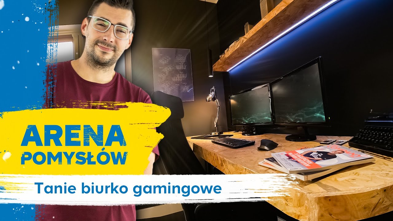 Jak zrobić BIURKO GAMINGOWE do pokoju nastolatka