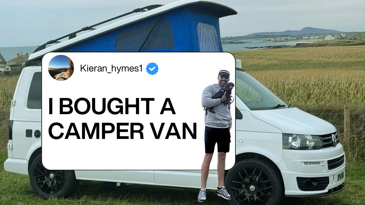 FIRST VLOG - I BOUGHT A VW T5 CAMPER